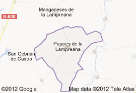 mapa de Pajares